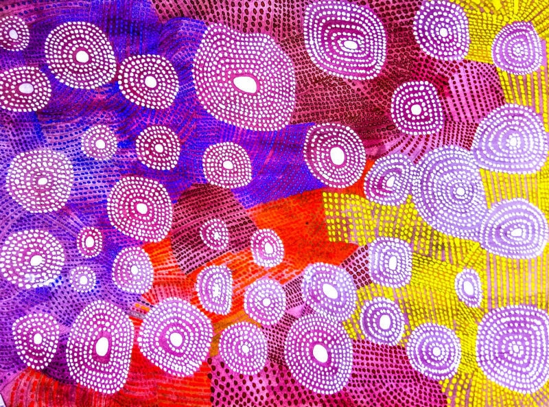 Flying Digitally- SPainting - Aboriginal Art